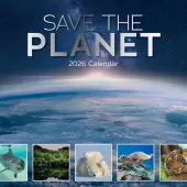 Save the Planet 2026 Wall Calendar