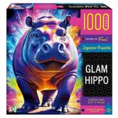 Lococo Glam Hippo 1000 Piece Puzzle