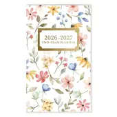 Happy Floral 2026 2 Year Pocket Planner