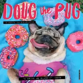 Doug the Pug 2025 Mini Wall Calendar