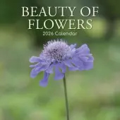 Beauty of Flowers 2026 Wall Calendar