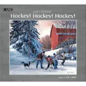 Hockey Hockey Hockey 2026 Wall Calendar by D.R. Laird