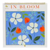 In Bloom 2025 Spiral Wall Calendar