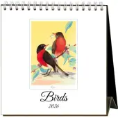 Birds 2026 Easel Desk Calendar