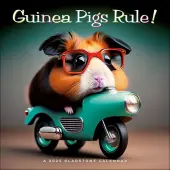 Guinea Pigs Rule 2025 Wall Calendar