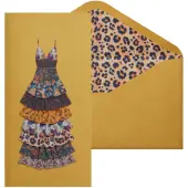Tiered Dress Blank Card