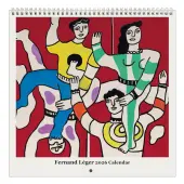Fernand Leger 2026 Wall Calendar