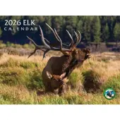 Elk 2026 Wall Calendar