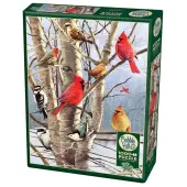 Winter Birds 1000 Piece Puzzle
