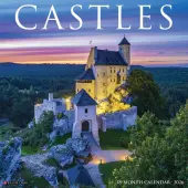 Castles 2026 Wall Calendar