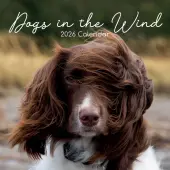 Dogs in the Wind 2026 Wall Calendar