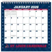 MLB St Louis Cardinals 2026 Easel Desk Calendar