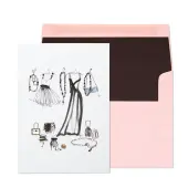 Outfits Blank Card