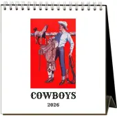 Cowboys 2026 Easel Desk Calendar