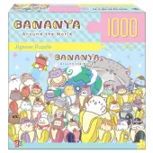 Bananya World 1000 Piece Puzzle