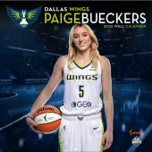 WNBA Dallas Wings Paige Bueckers 2026 Wall Calendar