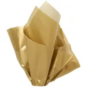 Gold Metallic Tissue