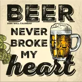 Beer Photo 2025 Wall Calendar