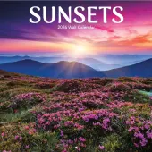 Sunsets 2026 Wall Calendar