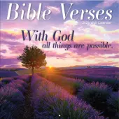 Bible Verses Photo 2025 Wall Calendar
