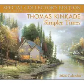 Thomas Kinkade Collectors Edition 2026 Wall Calendar