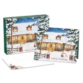 Warm Welcome by Laura Berry Boxed Christmas Cards