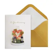 Cloche Anniversary Card