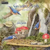 Garden Birds 2026 Wall calendar by Jane Shasky