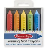 Melissa and Doug Learning Mat Crayons