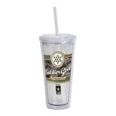 U.S. Army Soldier Girl Acrylic Tumbler 22 oz.