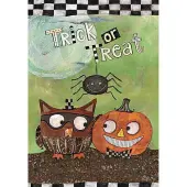 Trick Or Treat Large Flag