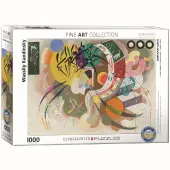 Wassily Kandinsky: Dominant Curve 1000 Piece Puzzle