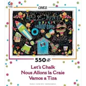Lets Chalk 550pc Puzzle