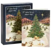 Let Us Adore Him Boxed Christmas Card by Betty Whiteaker