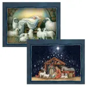 Nativity Assorted Boxed Christmas Cards by Susan Winget