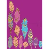 Barbarian Radiant Feathers Journal by Barbra Ignatiev