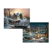 Evening Rehearsals Assorted Boxed Christmas Cards by Terry Redlin