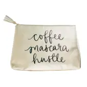 Coffee Mascara Hustle Accessory Pouch