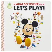 Mickey & Friends Let's Play What Do You See Book