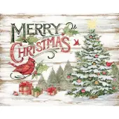 Pine Forest Boxed Christmas Cards (18 pack) Decorative Box by Susan Winget