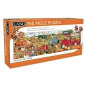 Harvest Truck 750 Piece Puzzle (Panoramic) by Susan Winget