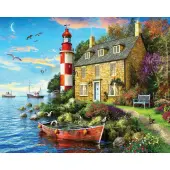 Cottage Lighthouse 1000pc Puzzle