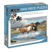 Stream Canter 1000 Piece Puzzle by Persis Clayton Weirs