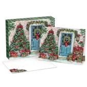 Greenery Greetings Boxed Christmas Cards