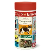 Cats and Kittens 1000 Piece Puzzle by Cavallini