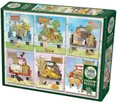 Farmers Market Trucks 1000 Piece puzzle