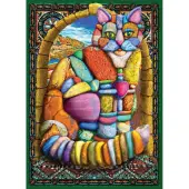 Cairn Stone Cat 1000 Piece Puzzle