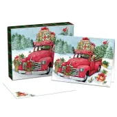 Christmas Truck Box Christmas Cards