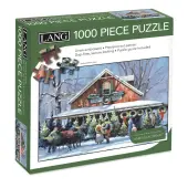 Christmas At The Flower Market 1000 Piece Puzzle