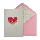 Floral Heart Birthday Card